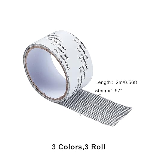 Adhesive window net