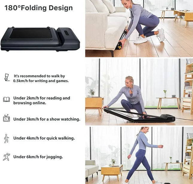 C2 Miniكينج سميث جهاز المشي القابل للطي