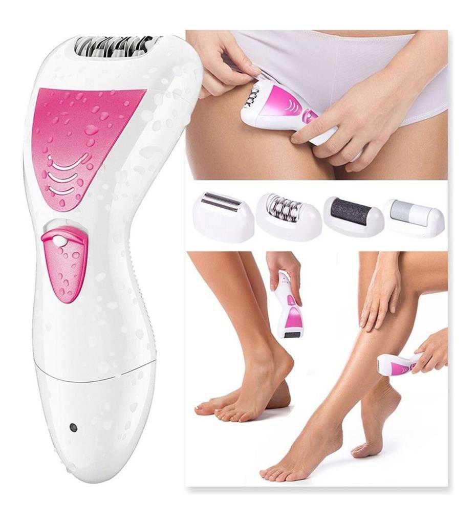 Hair removal and skin cleaning device