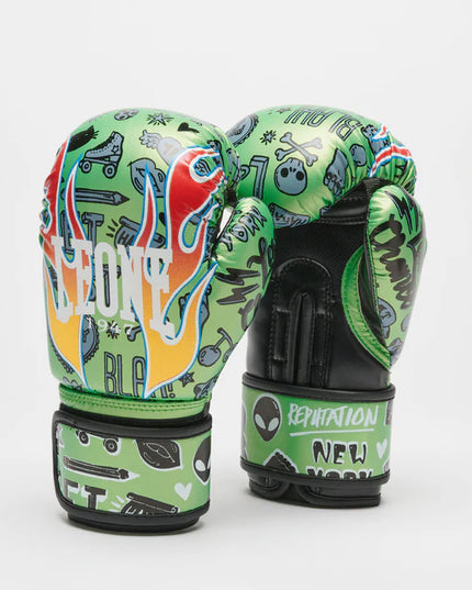 FLAMES JR BOXING GLOVES LEONE N5 قفاز ملاكمة