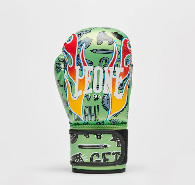 FLAMES JR BOXING GLOVES LEONE N5 قفاز ملاكمة