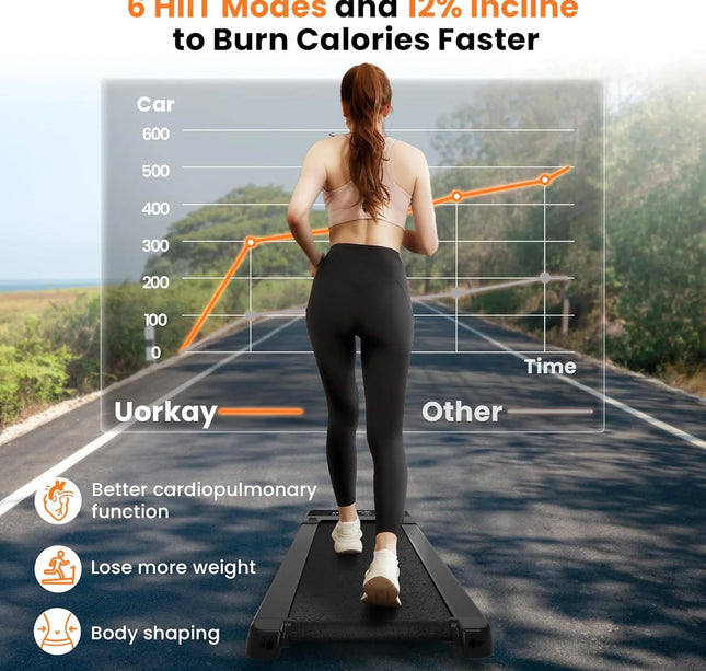 بلاك بول جهاز المشي مع ميل تلقائي بنسبة 12%