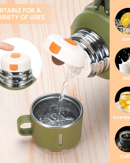 مطاره دي كادي حافظة للحرارة سعة 1 لتر