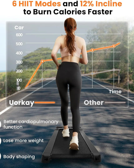 جهاز المشي بلاك بول بزاوية ارتفاع 12% مع ميزة البلوتوث والاستاند