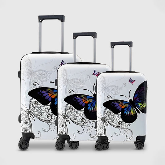 Printed Travel Bag Set