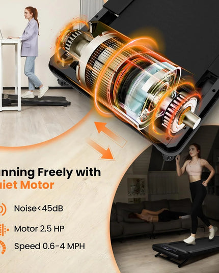 جهاز المشي بلاك بول بزاوية ارتفاع 12% مع ميزة البلوتوث والاستاند