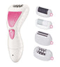 Hair removal and skin cleaning device