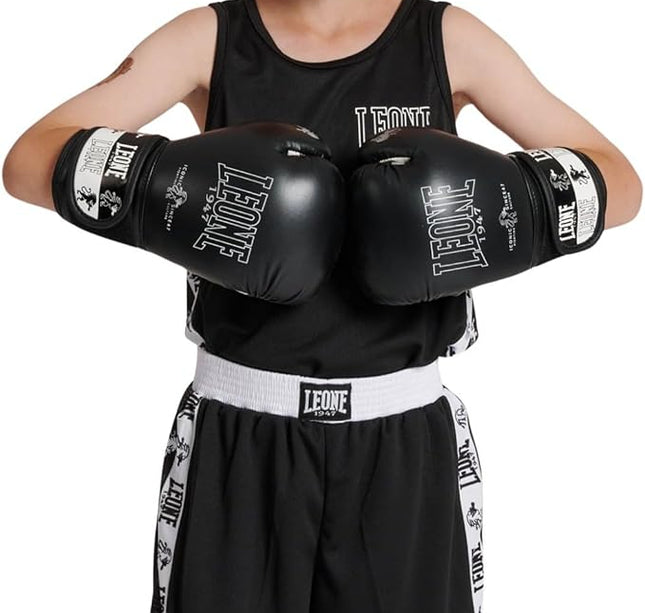 ICONIC BOXING SINGLET black