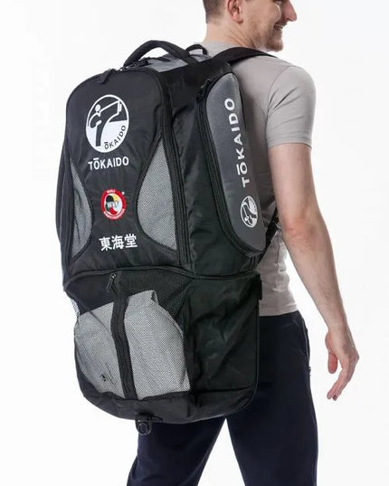 حقيبة توكايدو مونستر رياضية متعددة الوظائف أسود / رمادي