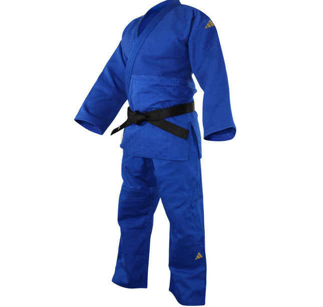 adidas J-IJFB3-L-Judo Suite CHAMPION III WHITE Logo