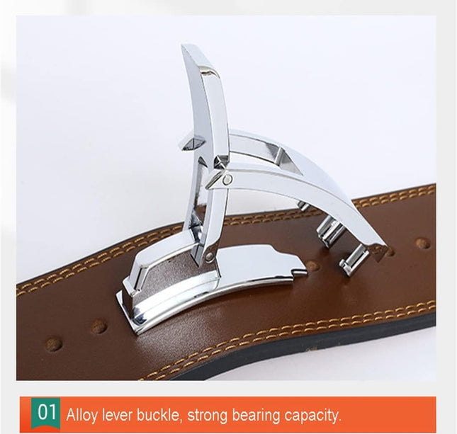 حزام رفع الاثقال اسود