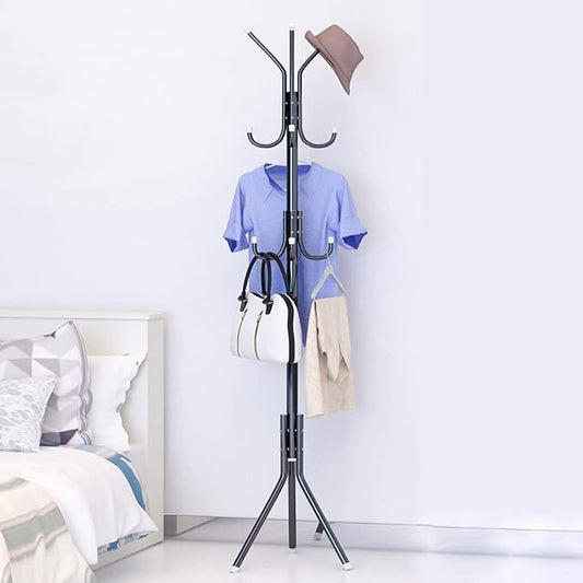 Clothes and bag hanging stand