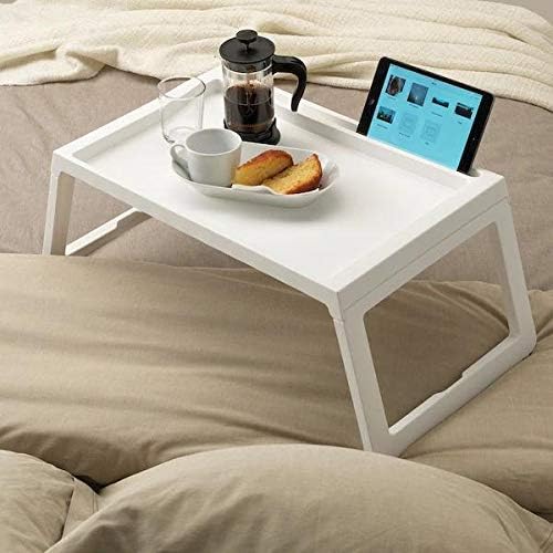 Folding bed table 