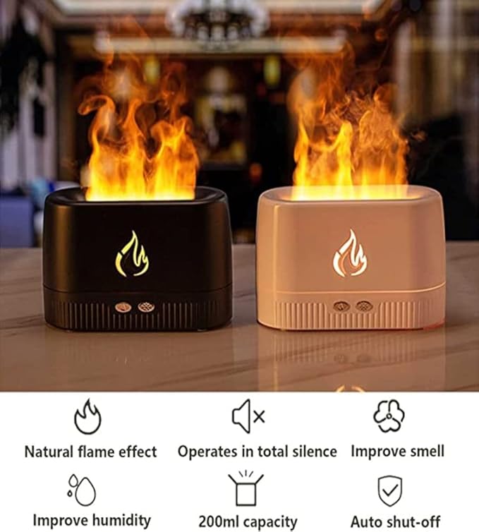 Aromatic flame diffuser