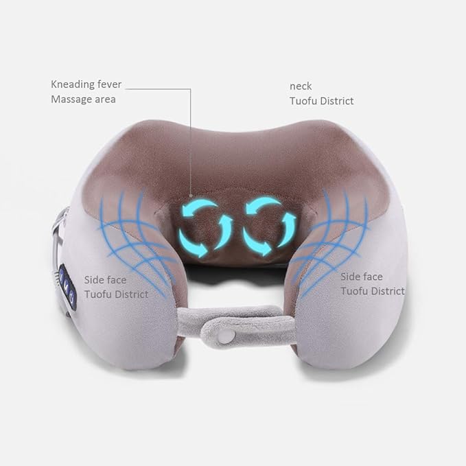 Electric Neck Massager Pillow for Travel 