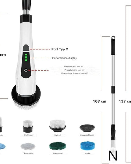 فرشه تنظيف كهربائيه