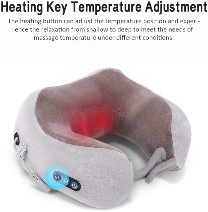 Electric Neck Massager Pillow for Travel 