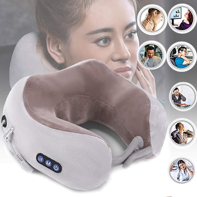 Electric Neck Massager Pillow for Travel 