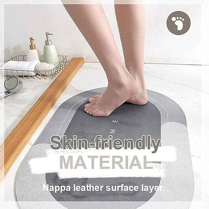 Rubber bath mat