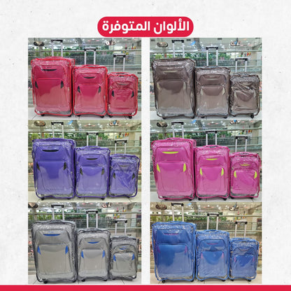 Raw travel bags 3 pieces