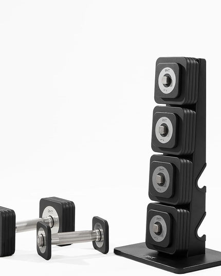 مجموعة دامبل متغيرة وزن 20كيلو لون اسود D200