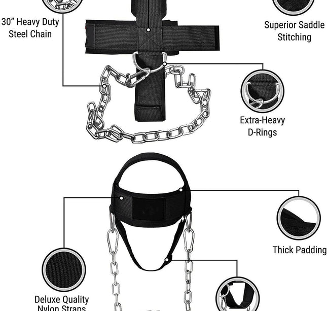 حزام الرأس لتمارين الرقبة