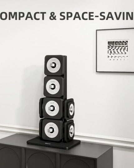 مجموعة دامبل متغيرة وزن 20كيلو لون اسود D200