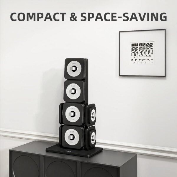 مجموعة دامبل متغيرة وزن 20كيلو لون اسود D200