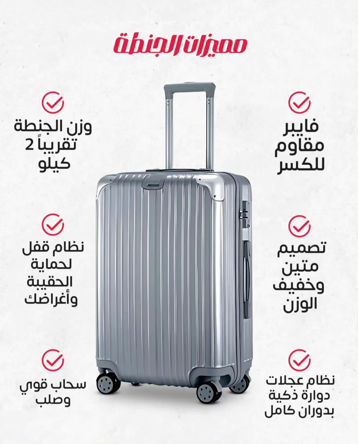 جنطة طيارة فايبر