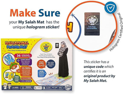 Educational prayer rug 