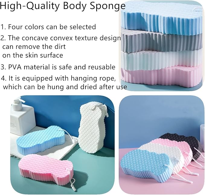 Soft bath sponge 