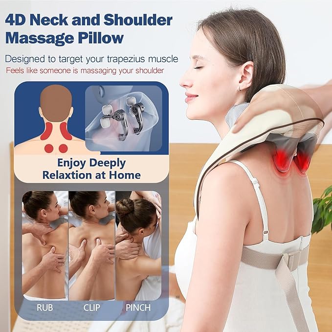 Neck and shoulder massager 