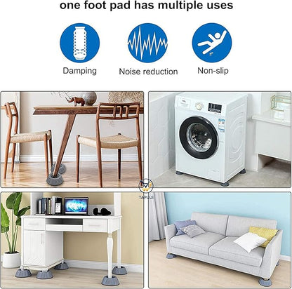 Washing machine foot pads 