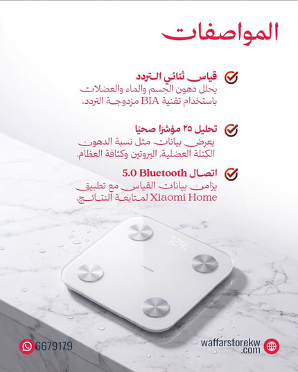 Xiaomi smart body scale
