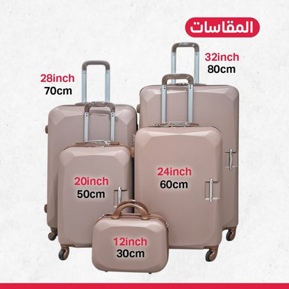 5 Piece Travel Bag